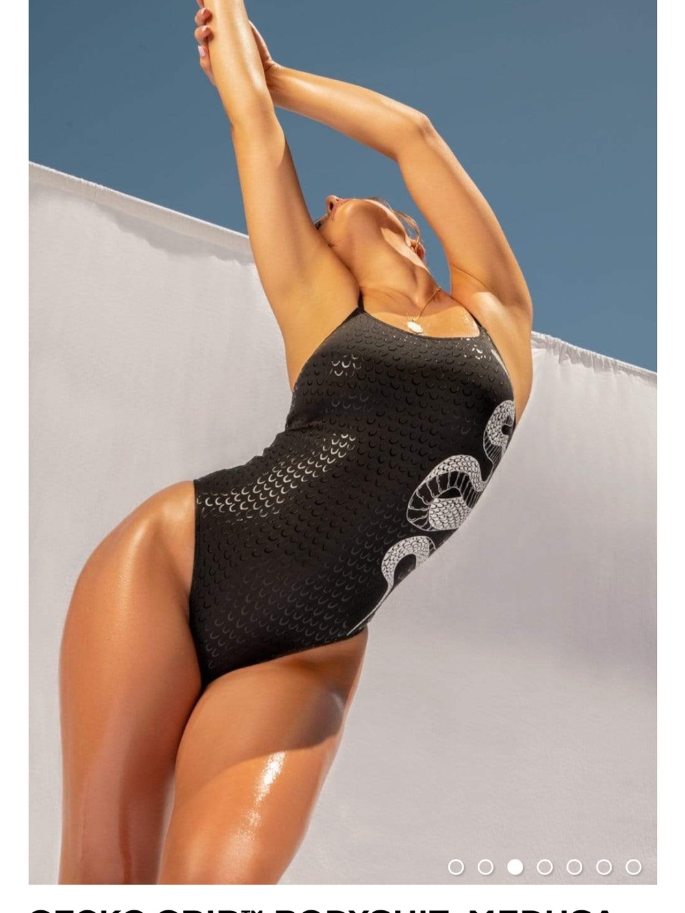 CXIX Gecko Grip Medusa Black Bodysuit - Picture 3 of 6